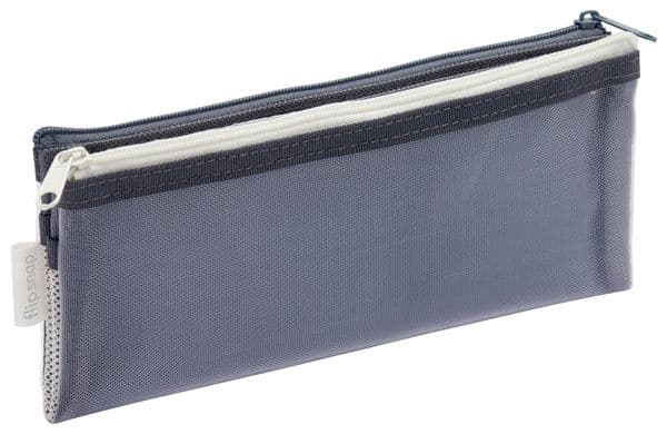 Raymay - Flip Snap - Pen Case - Grey
