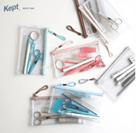 Raymay - Kept - Clear Pen Case - Beige