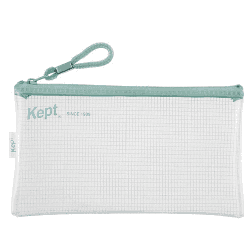 Raymay - Kept - Clear Pen Case - Greyish Green