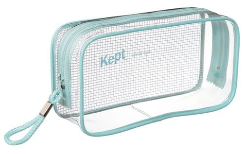 Raymay - Kept - Large Clear Case - Greyish Green