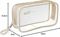 Raymay - Kept - Large Clear Case - Light Grey