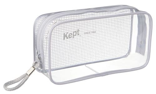 Raymay - Kept - Large Clear Case - Light Grey