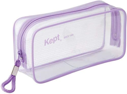 Raymay - Kept - Large Clear Case - Violet