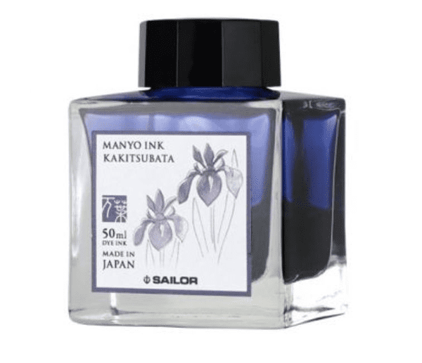 Sailor - Manyo Fountain Pen Ink 50ml - Kakitsubata