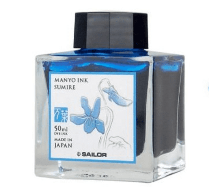 Sailor - Manyo Fountain Pen Ink 50ml - Sumire