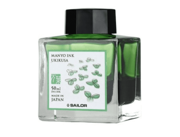 Sailor - Manyo Fountain Pen Ink 50ml - Ukikusa