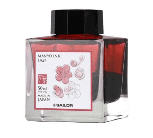 Sailor - Manyo Fountain Pen Ink 50ml - Ume
