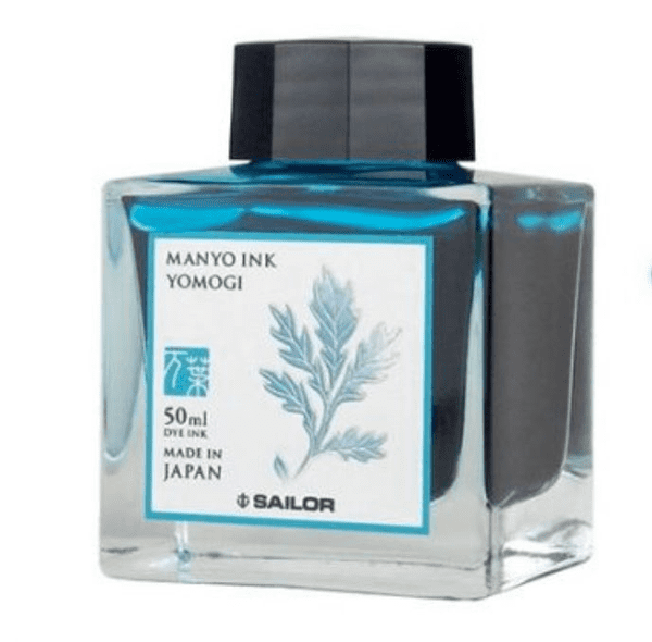 Sailor - Manyo Fountain Pen Ink 50ml - Yomogi