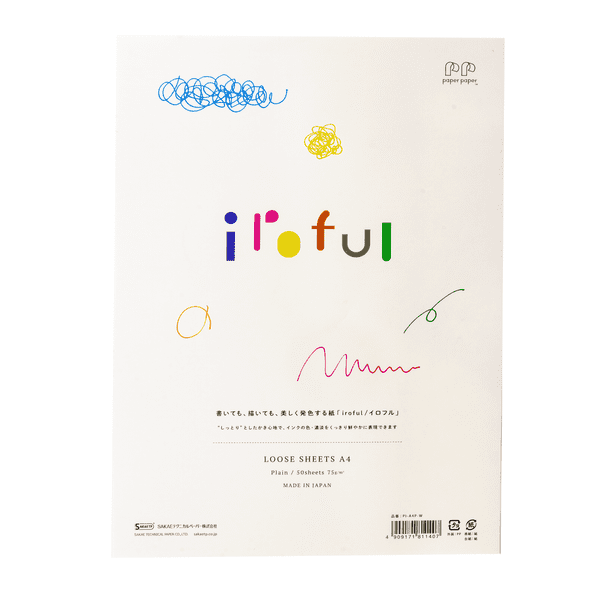Sake - Iroful Loose Leaf Paper - A4 - 50 Sheets - Dot Grid