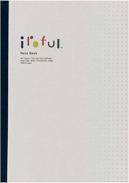 Sake - Iroful Notebook- A5 - Dot Grid - 160 pages