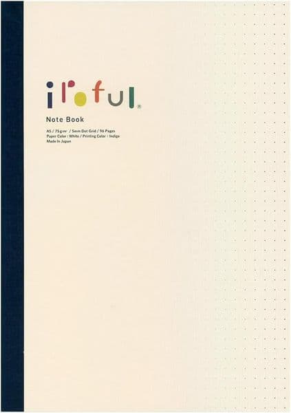 Sake - Iroful Notebook- A5 - Dot Grid - 96 pages