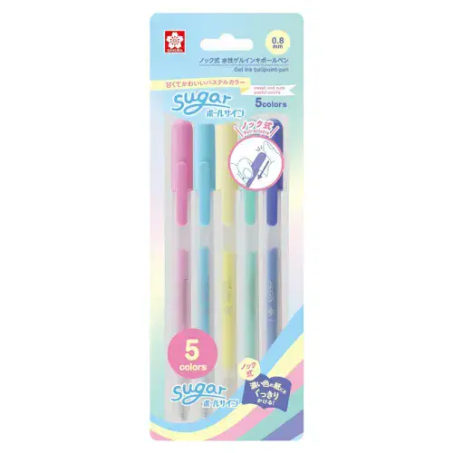 Sakura - Gel Pen - Sugar - 5pk