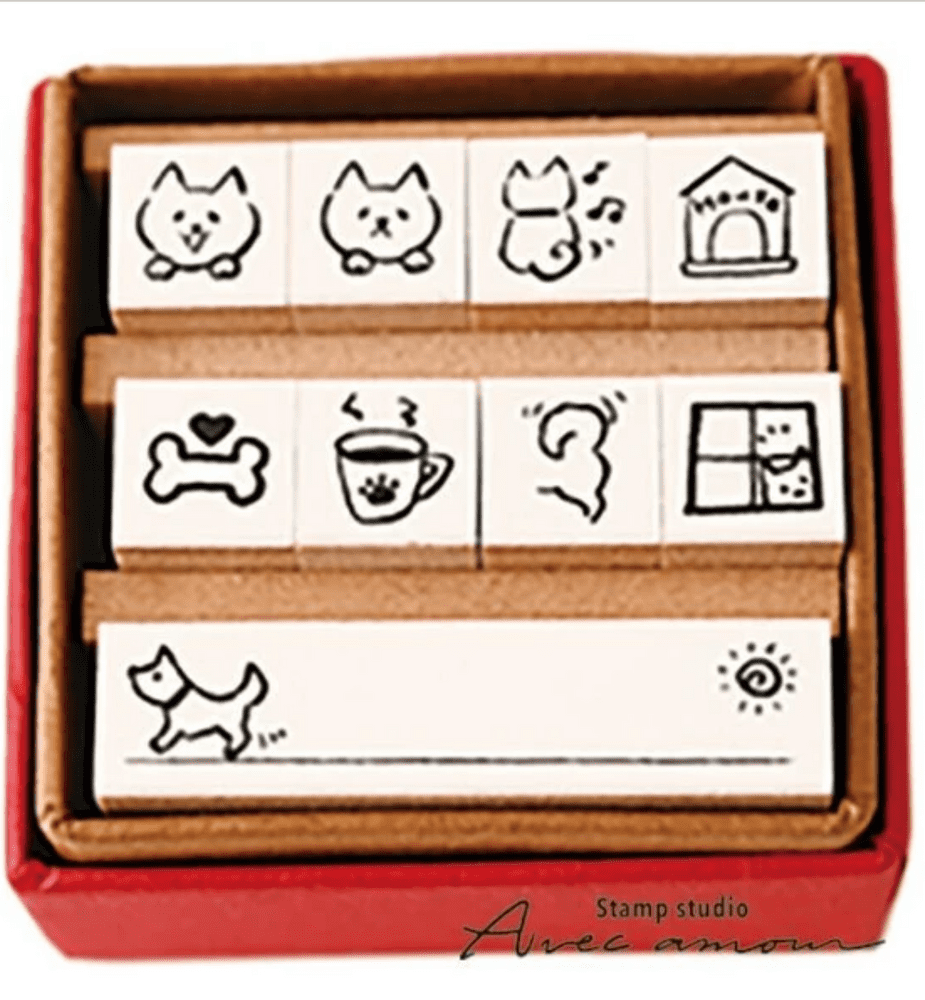 Sanby - Petit Icon Stamp Set - YMS02