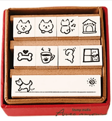 Sanby - Petit Icon Stamp Set - YMS02