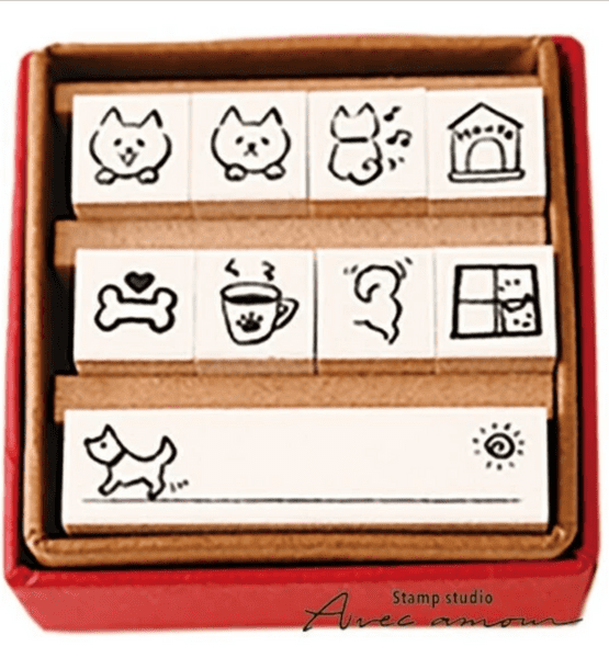 Sanby - Petit Icon Stamp Set - YMS02