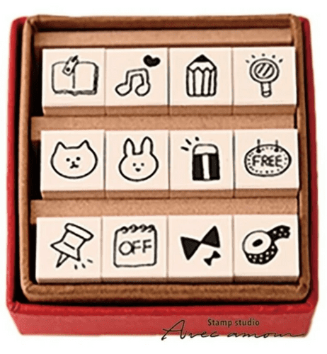Sanby - Petit Icon Stamp Set - YMS05