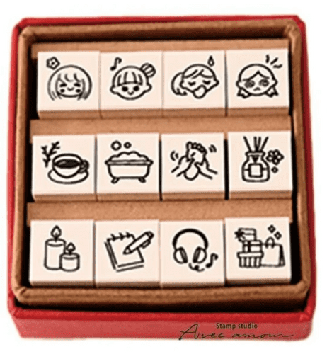 Sanby - Petit Icon Stamp Set - YMS10