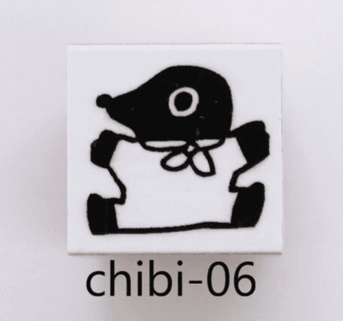 Sanby - Rubber Stamp - Sanby X Yumi Kitagishi - Mini Chibi - Mogura