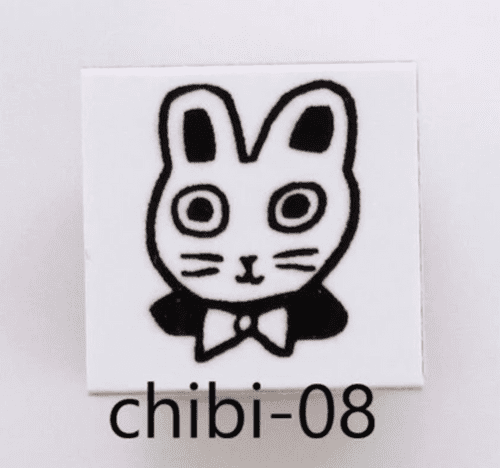 Sanby - Rubber Stamp - Sanby X Yumi Kitagishi - Mini Chibi - Rabbit