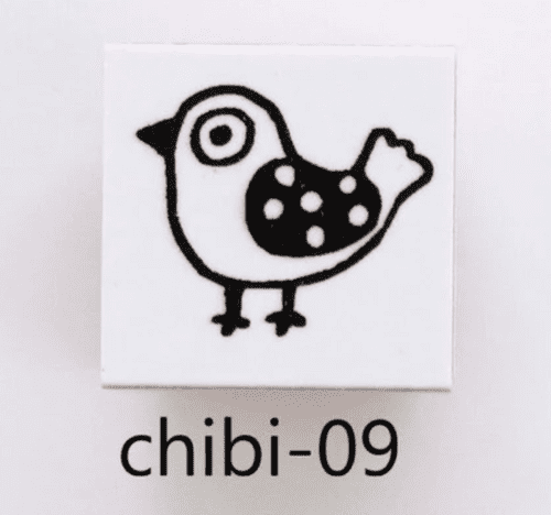 Sanby - Rubber Stamp - Sanby X Yumi Kitagishi - Mini Chibi - Tori