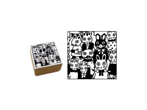 Sanby - Rubber Stamp - Sanby X Yumi Kitagishi - Rabbit
