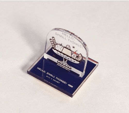 Sanby Stamps - Acrylic Stand Stamp - ERIC small things - Pudding