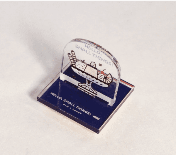 Sanby Stamps - Acrylic Stand Stamp - ERIC small things - Pudding