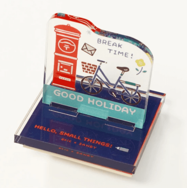 Sanby Stamps - Acrylic Stand Stamp - ERIC small things - Good Holiday