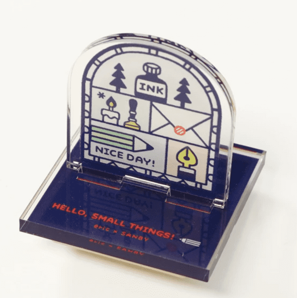 Sanby Stamps - Acrylic Stand Stamp - ERIC small things - Hello Small Things