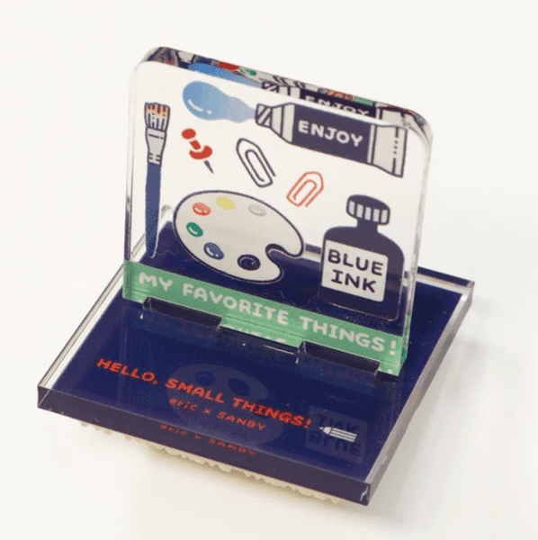 Sanby Stamps - Acrylic Stand Stamp - ERIC small things - My Favourite Things