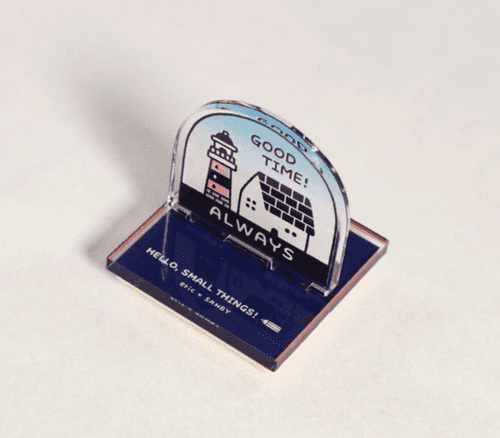 Sanby Stamps - Acrylic Stand Stamp - ERIC small things - Snowglobe