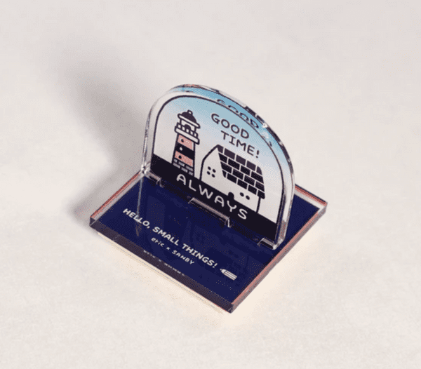 Sanby Stamps - Acrylic Stand Stamp - ERIC small things - Snowglobe