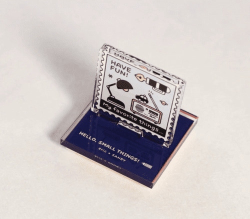 Sanby Stamps - Acrylic Stand Stamp - ERIC small things - Stamp