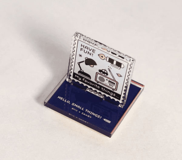 Sanby Stamps - Acrylic Stand Stamp - ERIC small things - Stamp