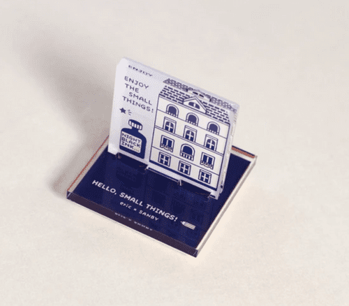 Sanby Stamps - Acrylic Stand Stamp - ERIC small things - Town