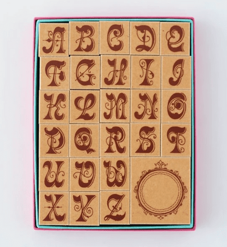 Sanby Stamps - Alphabet Set - K303