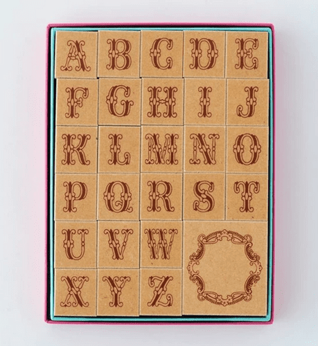 Sanby Stamps - Alphabet Set - K304