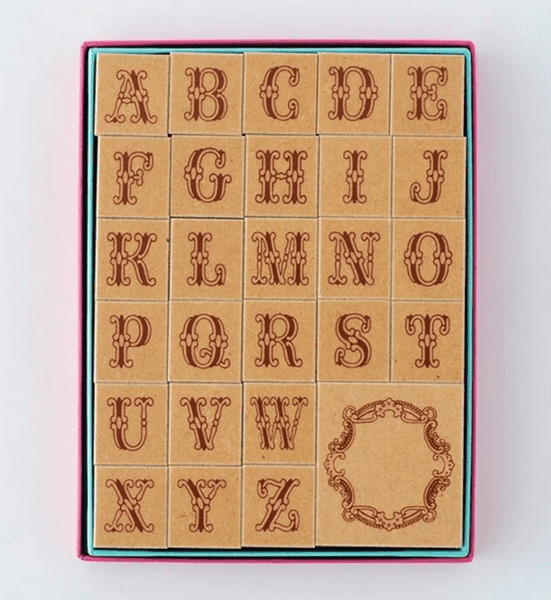 Sanby Stamps - Alphabet Set - K304