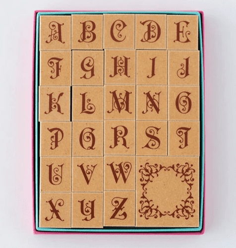 Sanby Stamps - Alphabet Set - K306