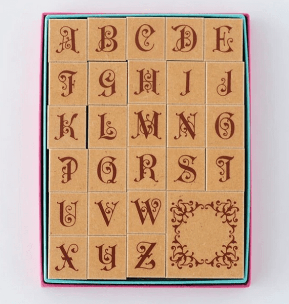 Sanby Stamps - Alphabet Set - K306
