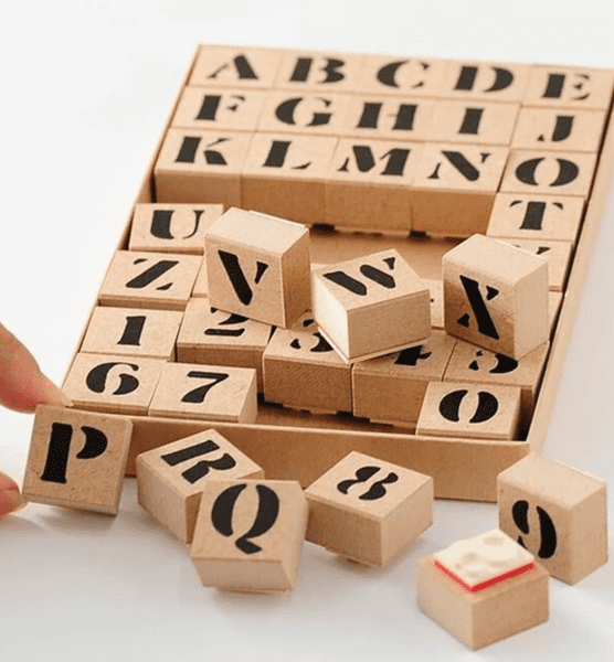 Sanby Stamps - Alphabet Set - Stencil