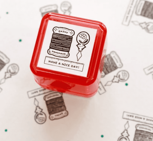 Sanby Stamps - Self Inking Stamp - Eric Small Things - Sewing Set