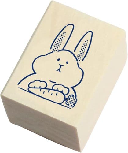 Sanby Stamps - Wood Mounted Rubber Stamp - Itadakimasu TSW163