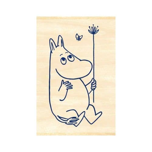 Sanby Stamps - Wood Mounted Rubber Stamp - Moomin TSW135