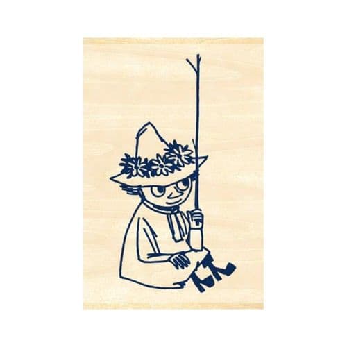 Sanby Stamps - Wood Mounted Rubber Stamp - Moomin TSW136