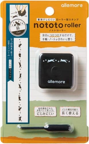 Shachihata - Allemore Nototo - Stamp Roller - Cat