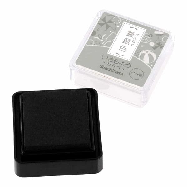 Shachihata - Iromoyo Mini Ink Pad - Ginnezumi