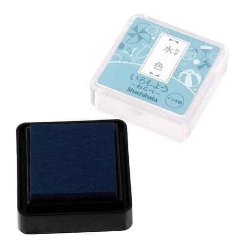 Shachihata - Iromoyo Mini Ink Pad - Mizu