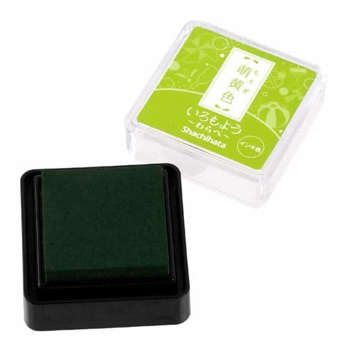 Shachihata - Iromoyo Mini Ink Pad - Moegi