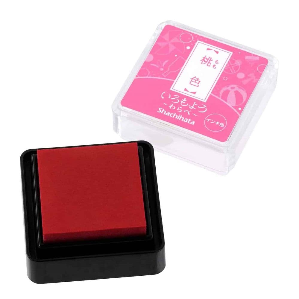 Shachihata - Iromoyo Mini Ink Pad - Momo